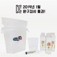 안전한 나만의 지글리 슬라임 만들기kit 슬라임 재료