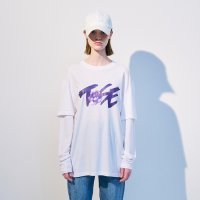 토새 TOSE Layered Floral T Shirt