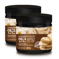 조은약초 국산 100 연근 가루 분말 250g x 2