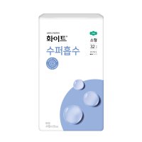 유한킴벌리 화이트 수퍼흡수 소형 32매