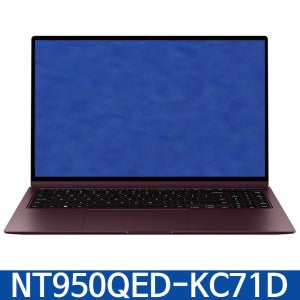 [롯데백화점] 삼성전자 삼성 갤럭시 북2 Pro 360 NT950QED-KC71D 39.6 cm Core™ i7 / 512 GB NVMe SSD 버건디 / KN