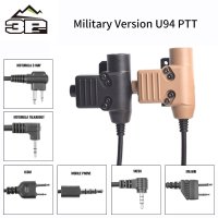 서바이벌 사냥 헬멧 액세서리 새로운 U94 전술 PTT 원래 RAC TMC COMTAC Earmor 헤드셋 사냥 군사 PTT Airso