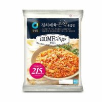 청정원 호밍스 김치제육 곤약볶음밥 400g