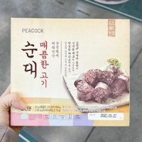 피코크 매콤한 고기순대 500g x 1개