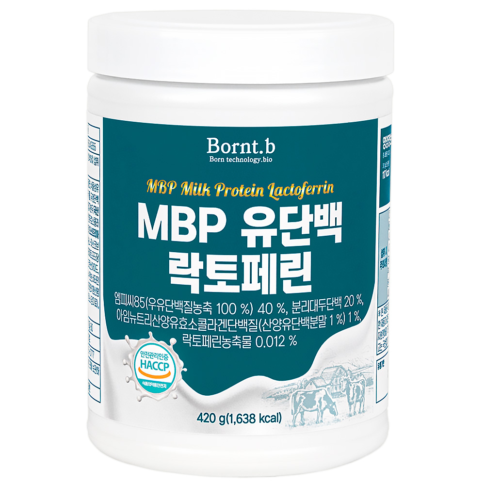 소울네이처푸드 <b>본트비</b> MBP 유단백 락토페린 420g