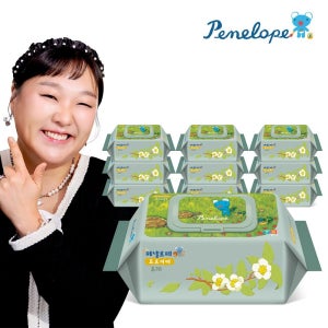 페넬로페 아기물티슈 프르미에 포레 캡형 70매X10팩