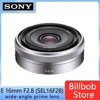 E 16mm F2.8 렌즈 SEL16F28 와이드 앵글 프라임 비스킷 렌즈