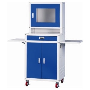 [진성] 현장용 PC 보관함 PCCS-75MS (750x650x1660mm, 블루)