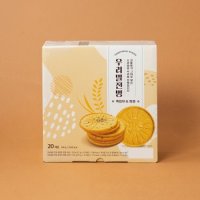 [트레이더스]우리밀로 만든 흑임자&땅콩맛 전병 540g
