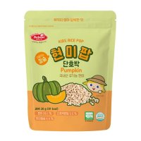 베베스트 처음먹는 칼슘 현미팝 단호박 20g