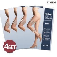 비비안 4개SET 퍼펙트슬림핏 1단계 압박스타킹 PH2433 154838