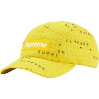 슈프림 스티치 자카드 캠프캡 레몬 Supreme Stitch Jacquard Camp Cap SS22