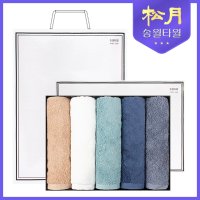 송월타올 송월 호텔용 타이탄 190g 5P 타올세트