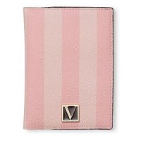 빅토리아시크릿 Victoria s Secret Passport Case 미국 빅토리아 시크릿 가죽 여권지갑 아이코닉 스트라이프