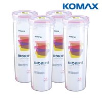 KOMAX 코멕스 밀폐용기 BIOKIPS 원형 1 3L x 4P