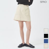 스파오 SPAO 포켓 미니 스커트 SPWH925G34