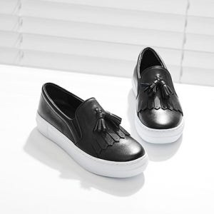 멋스러운 깔끔쟁이 블랙슬립온