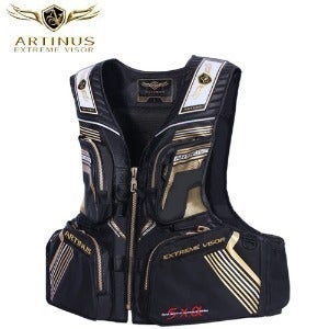 [아티누스] AV-138B 사계절 플로팅 베스트 (블랙)