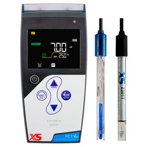 휴대용 다항목 측정기 (201 T 아날로그 pH 전극 및 2301T 전도도 셀 포함)