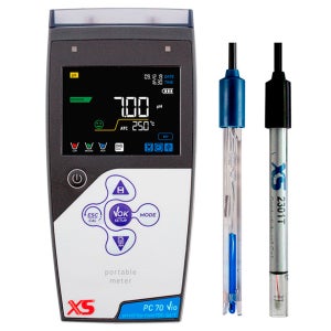 휴대용 다항목 측정기 (201 T 아날로그 pH 전극 및 2301T 전도도 셀 포함)