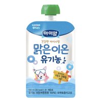 후디스 아이얌 아이사랑 맑은이온 유기농 주스 (100ML)