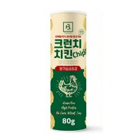 브리더랩 크런치 치킨 칩 닭가슴살&김 80g