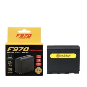 대한 디지털 카메라 배터리 F타입 NF-F960/F970