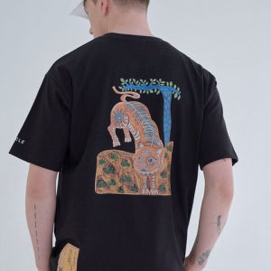 [아끌] 아끌호랑이와펜티셔츠블랙