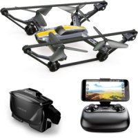 Xerall X-TANKCOPTER 하이브리드 쿼드콥터-탱크 드론 HD 카메라 스마트폰 앱 VR 고글 FPV 2.4GHz