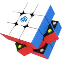 CuberShop GAN 356M Magnetic Speed Cube Lite Gans 3X3 Stickerless Magnetic Cube Smooth amp Fast 3 by