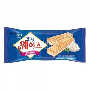 해태 과자마켓 1000 크림웨하스 50g