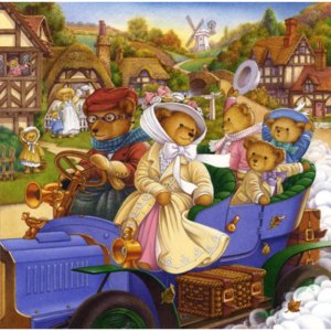 Jigsaw Puzzle Factory Country Bears Bear Family Harvest amp Tea Party Puzzle Games for Adults and Ki