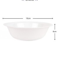 플라스틱 그릇10개 160mm 국산 보울 볼 물 밥 bowl