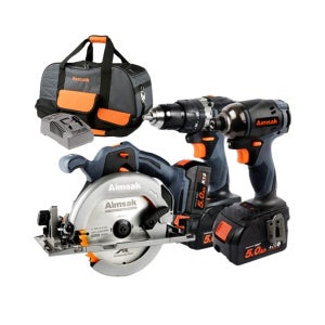 아임삭 충전 3종 콤보세트 BL18SMT7 18V 5.0Ah 임팩 해머 원형톱 BL18T705 BL18M705 BL18S605