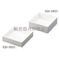 알루미나95도가니/각형도가니/흰색/130ml/220ml  SQU-10025