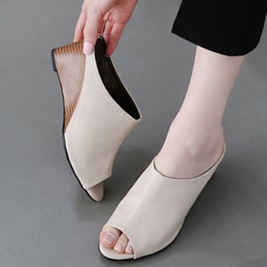 하이퀄리티 웨지 슬리퍼 6cm (420L7)