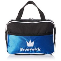 Brunswick Accessory Bowling Bag, Black/Royal