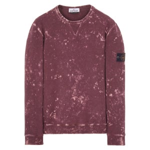 스톤아일랜드 애시드 워시 브라운 맨투맨 / 761561538 V0011