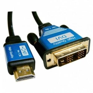 pc케이블 hdmi HDMI to DVI 블루메탈 10M