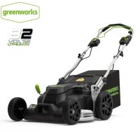 Greenworks-정원 잔디 깎는 기계 리튬 배터리 전기 푸시 형 제초기 수집기 82V 1000W 직업 정원 도구 전용