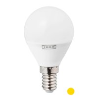 이케아 LED 전구 E14 470루멘 4.5W 뤼에트 RYET 전구색