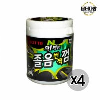 롯데제과 확 깨는 졸음 번쩍 껌 87g X 4개