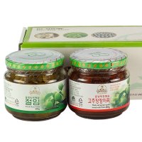 홍쌍리 청매실반찬세트(장아찌 절임)  860g  1개