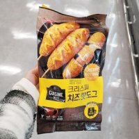 동원 퀴진 치즈 크리스피핫도그 400G x 1개 종이박스포장