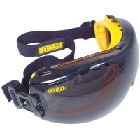 디월트 DEWALT - 컨실러 안전 고글 - 스모크 김 서림 방지 렌즈 1쌍 멀티 단일사이즈 DPG82-21D