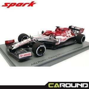 스파크 1:43 알파로메오 Racing Orlen C39 F1 No.99 2020 바로셀로나 프리시즌 테스트 - A.Giovinazzi