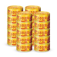 동원참치 고추참치 85g x 60캔(1박스)