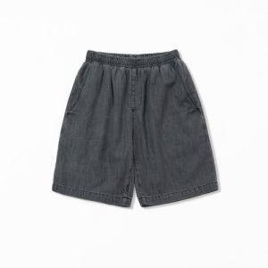 [토피] HSL02 섬머 데님 밴딩 하프 팬츠 (GREY) T2S-SLDHP46