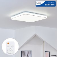 LED 디몬 리모컨 사각 방등 80W