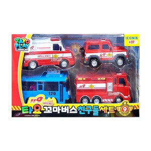 타요 꼬마버스 친구들세트 9 제시 타요 노아 탱커 CAR